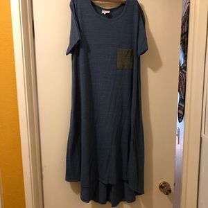 Lularoe Carly dress - lightly worn